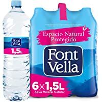Los mejores  - Font Vella Agua Mineral Natural - Pack 6 x 1-5L